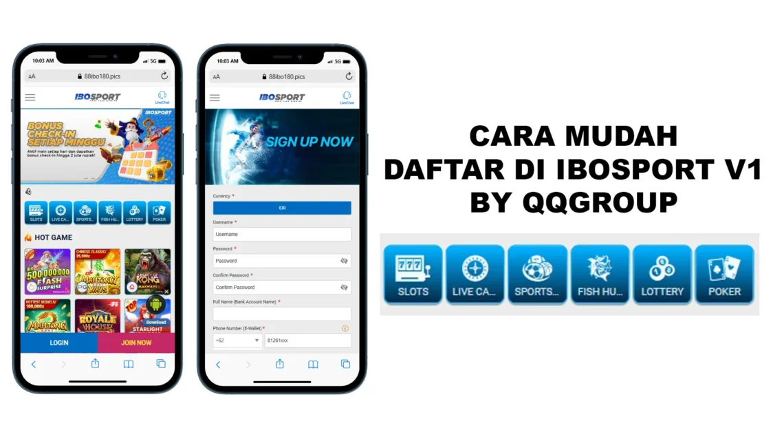 Cara Daftar Ibosport V1 – Ibosport by QQGroup