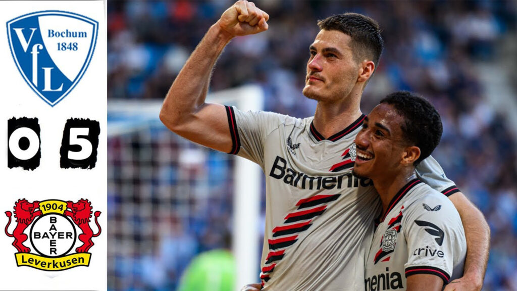 Bayer Leverkusen Menghancurkan VfL Bochum 5-0 dan Memperpanjang Rekor Tak Terkalahkan