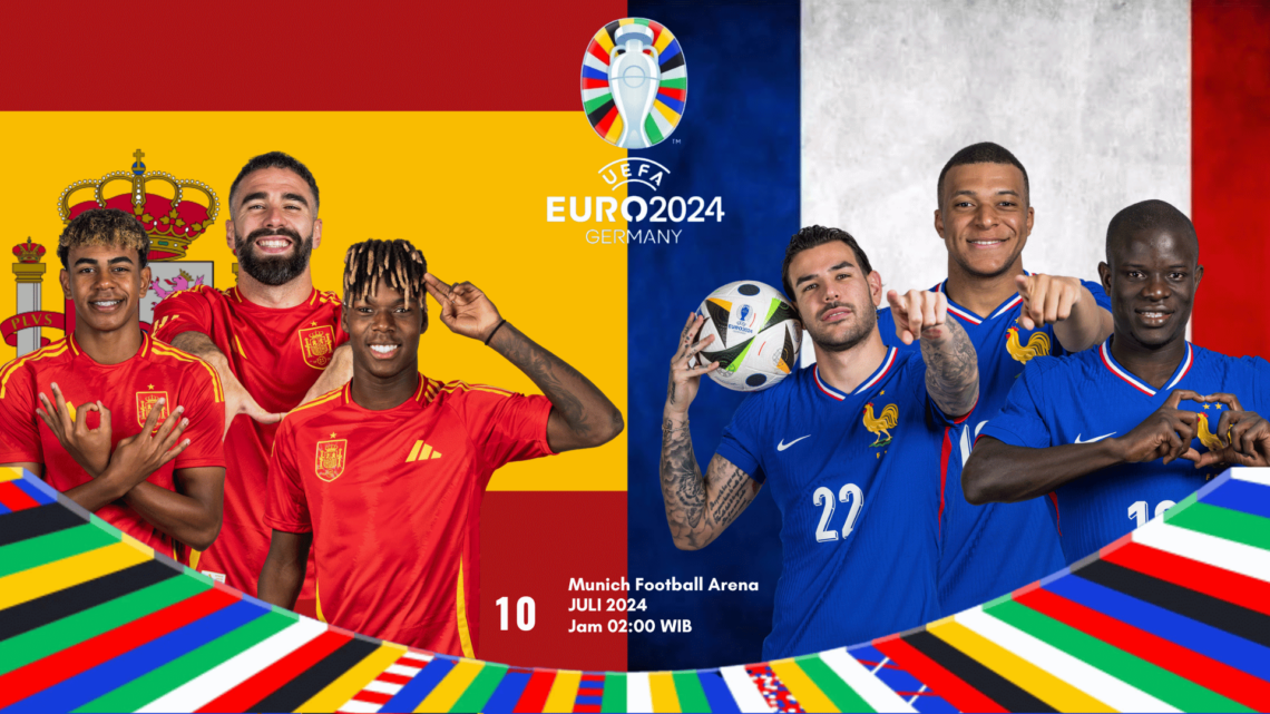 Prediksi Pertandingan Euro 2024: Spanyol vs Prancis