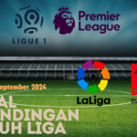 Jadwal Pertandingan Sepak Bola: 27 Agustus - 2 September 2024