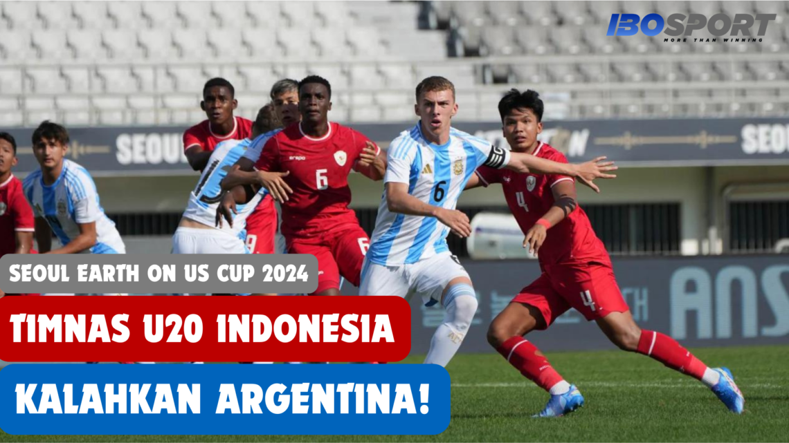 Garuda Muda Tundukkan Argentina di Seoul Earth On Us Cup 2024