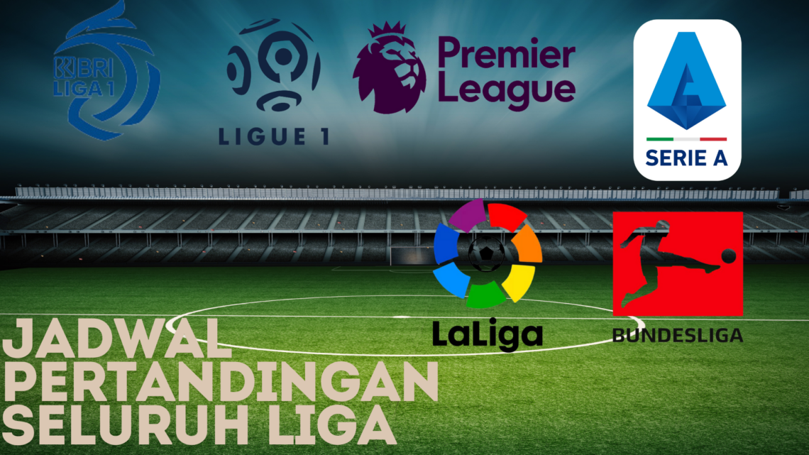 Jadwal Pertandingan Sepak Bola 6 – 11 November 2024