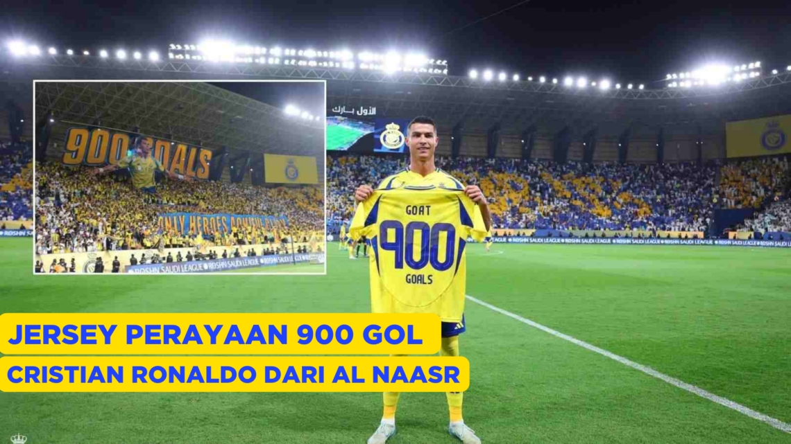 Cristiano Ronaldo Terima Jersey Spesial Milestone 900 Gol